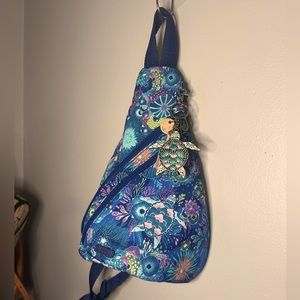 Sakroots Seascape on the Blue Sling